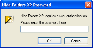 files and folders password protection with Hide Folders XP